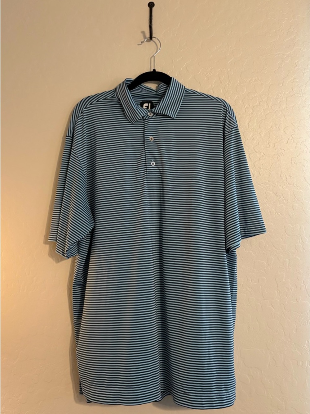 FootJoy Striped Polo Golf Shirt